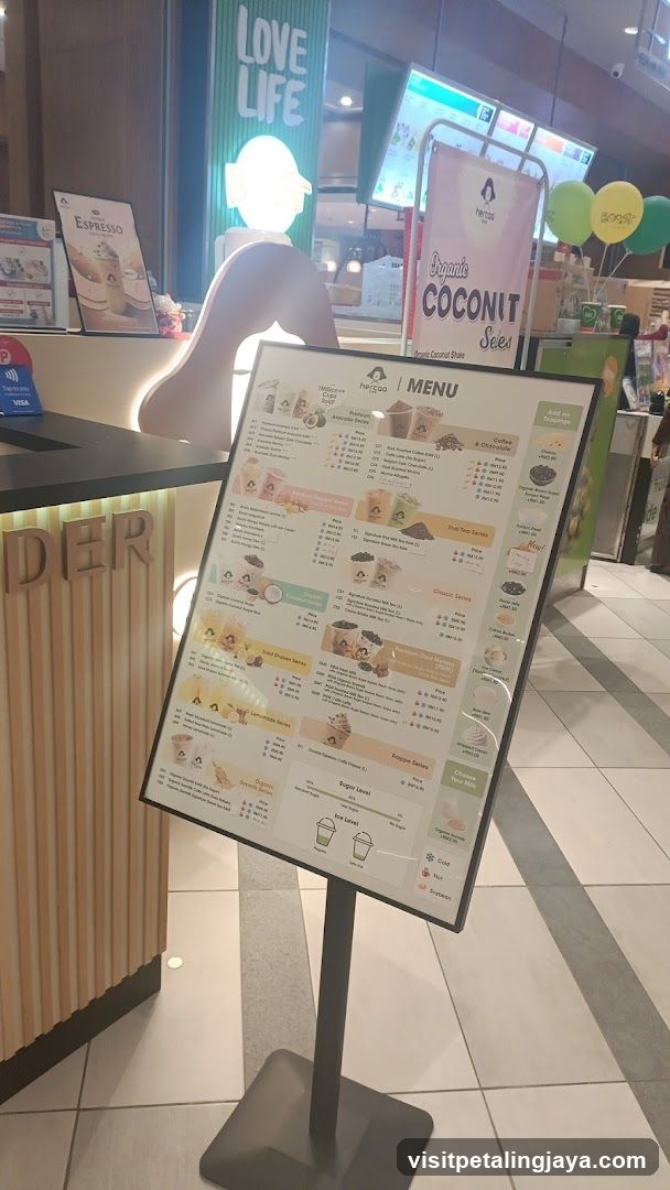 Brewed Coffee Menu Board