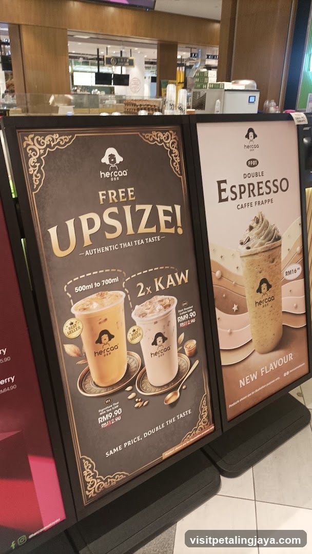 hercoa Thai Tea Drink Advertisements