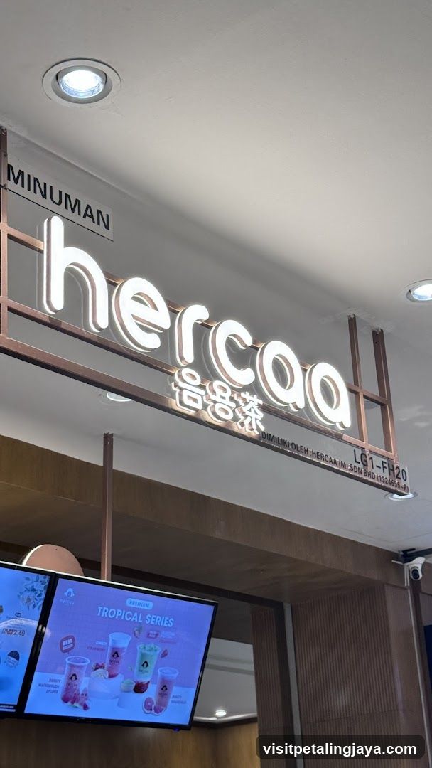 hercaa Store Interior Signage