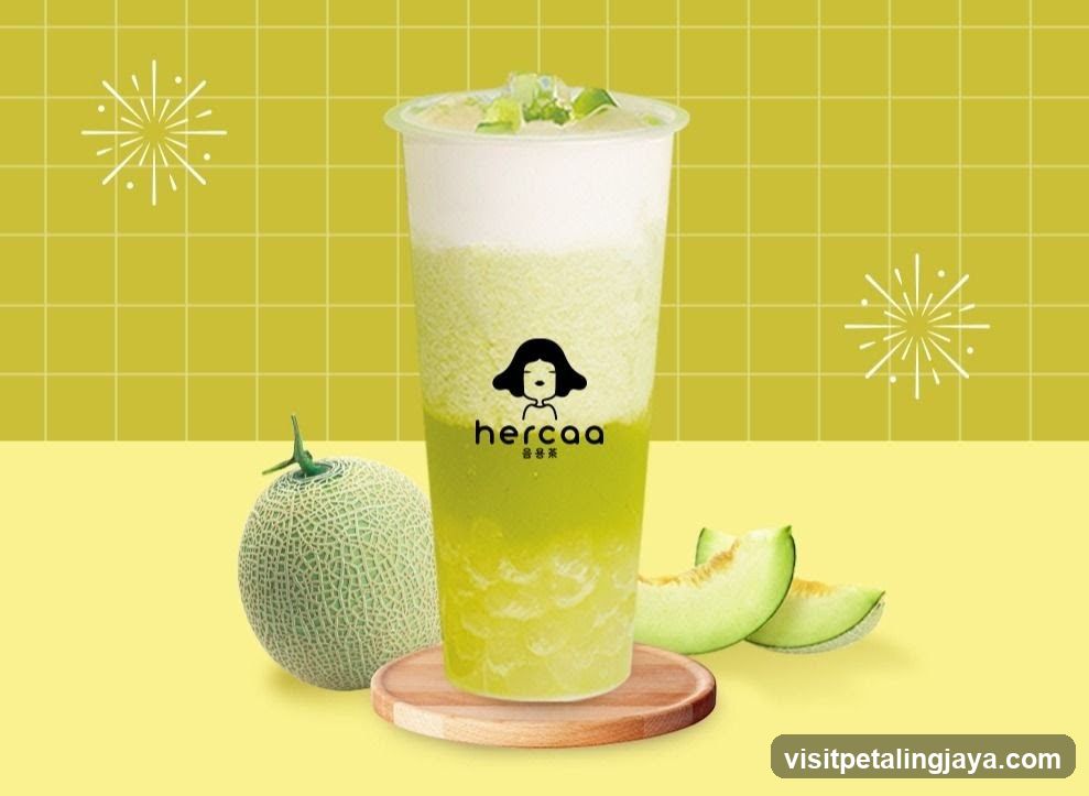hercaa melon drink product shot