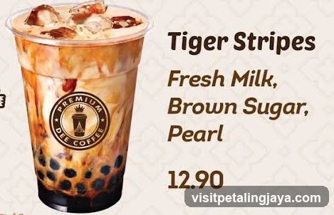Tiger Stripes Drink Ad