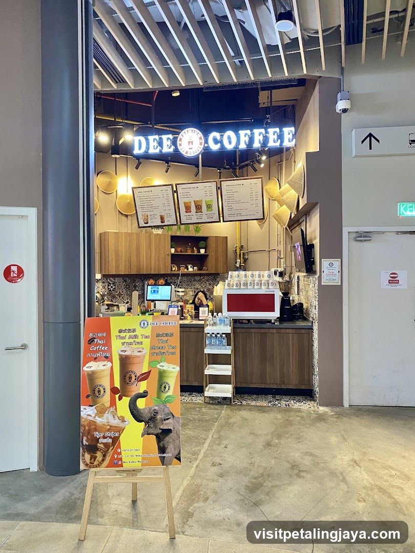Dee Coffee Shop Interior View