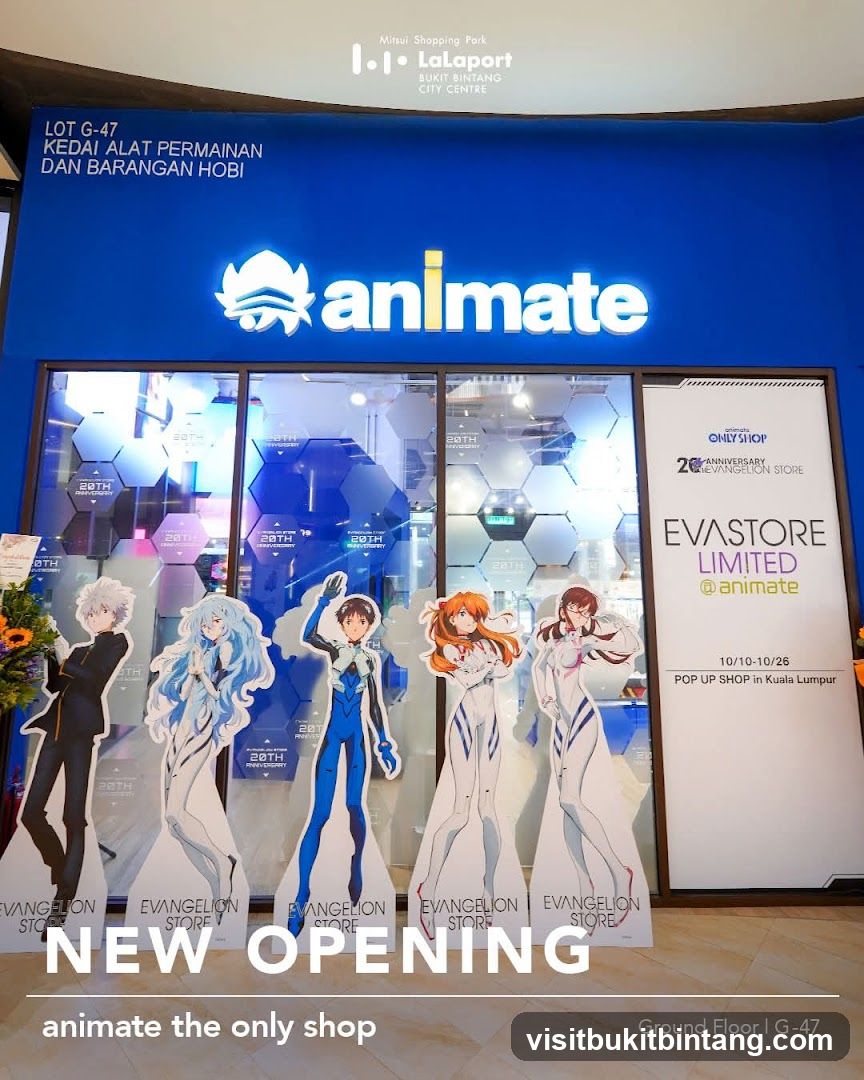 アニメイトららぽーとブキッビンタンシティセンター (Animate Lalaport BBCC)