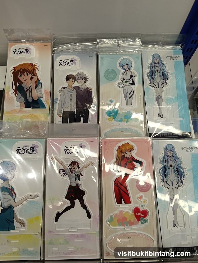 Anime Merchandise Display