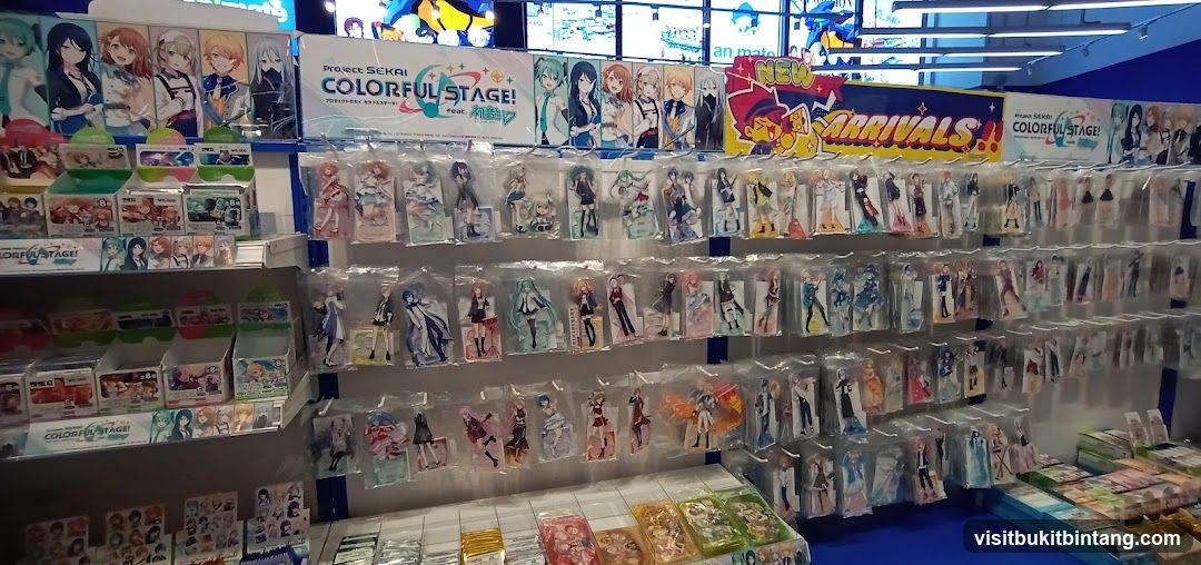 Anime Merchandise Display
