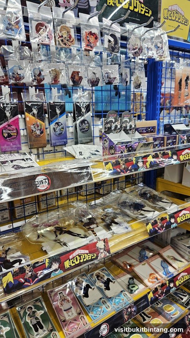 Anime Merchandise Display