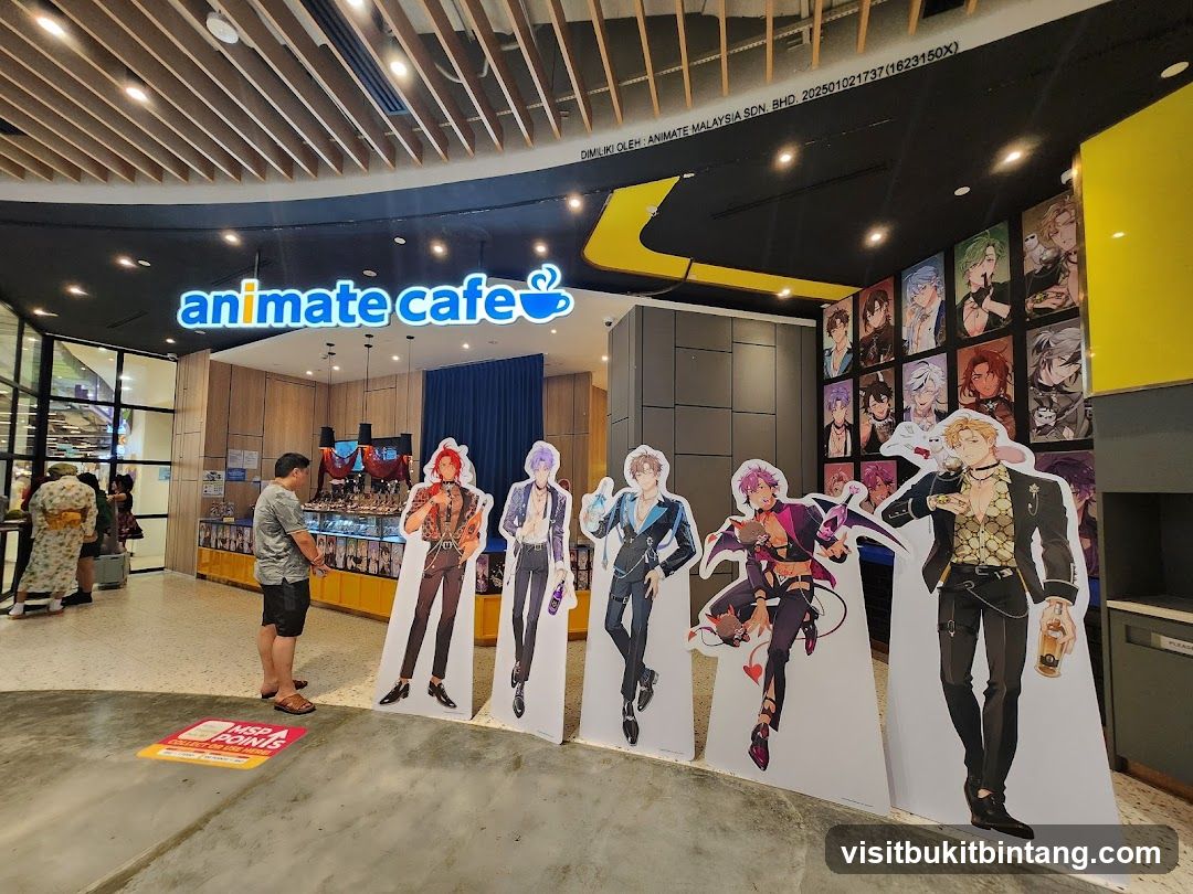 Animate Cafe Entrance with Standees