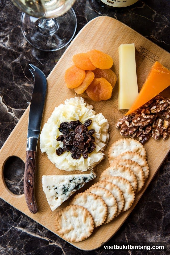 Cheese Board with Wine