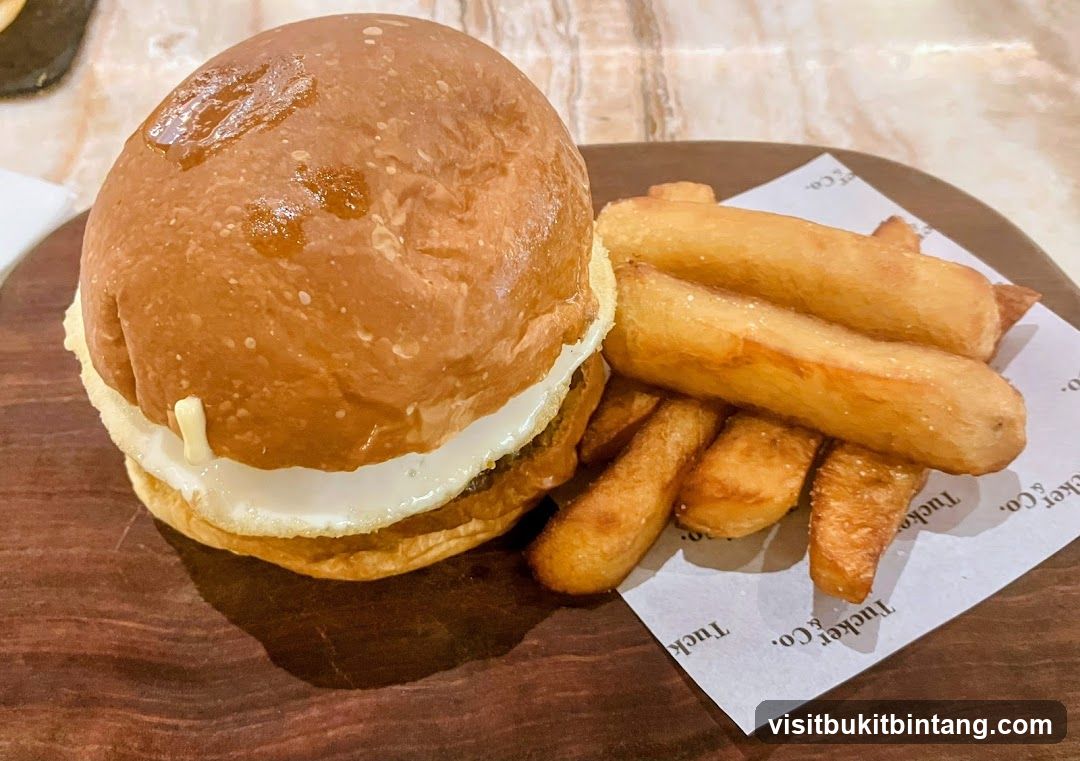 Burger and Fries
