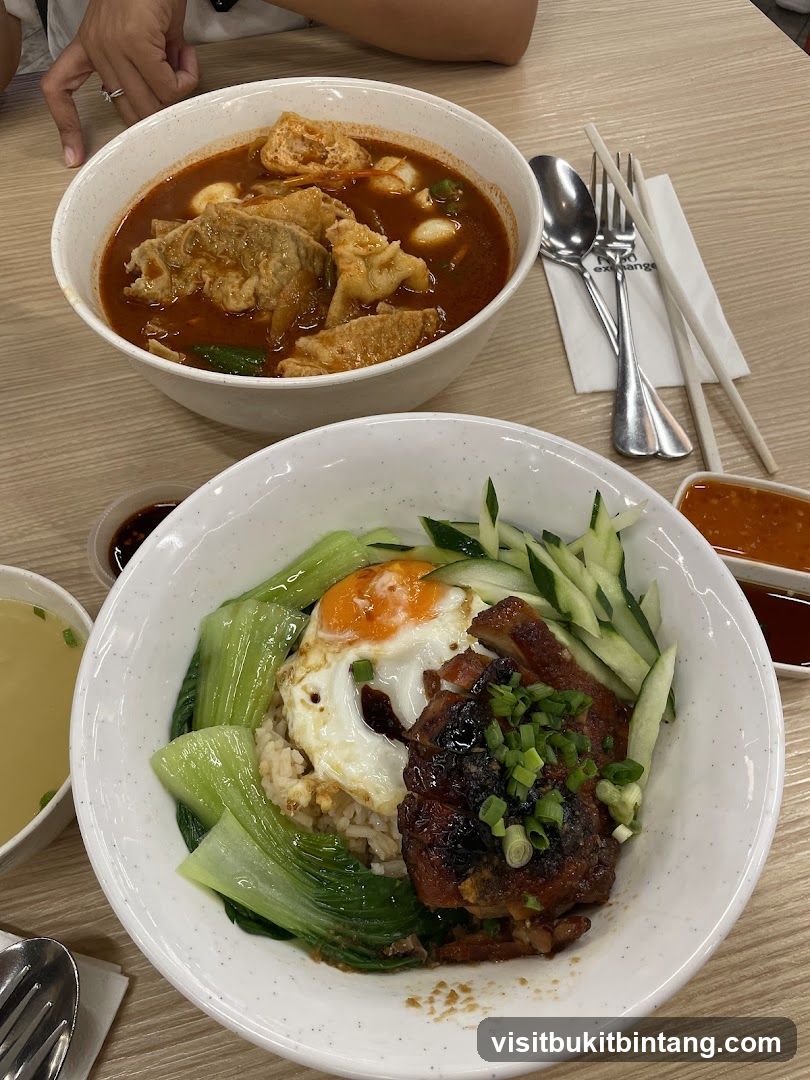 Two Bowls of Food