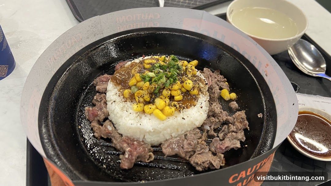 Sizzling Beef and Rice