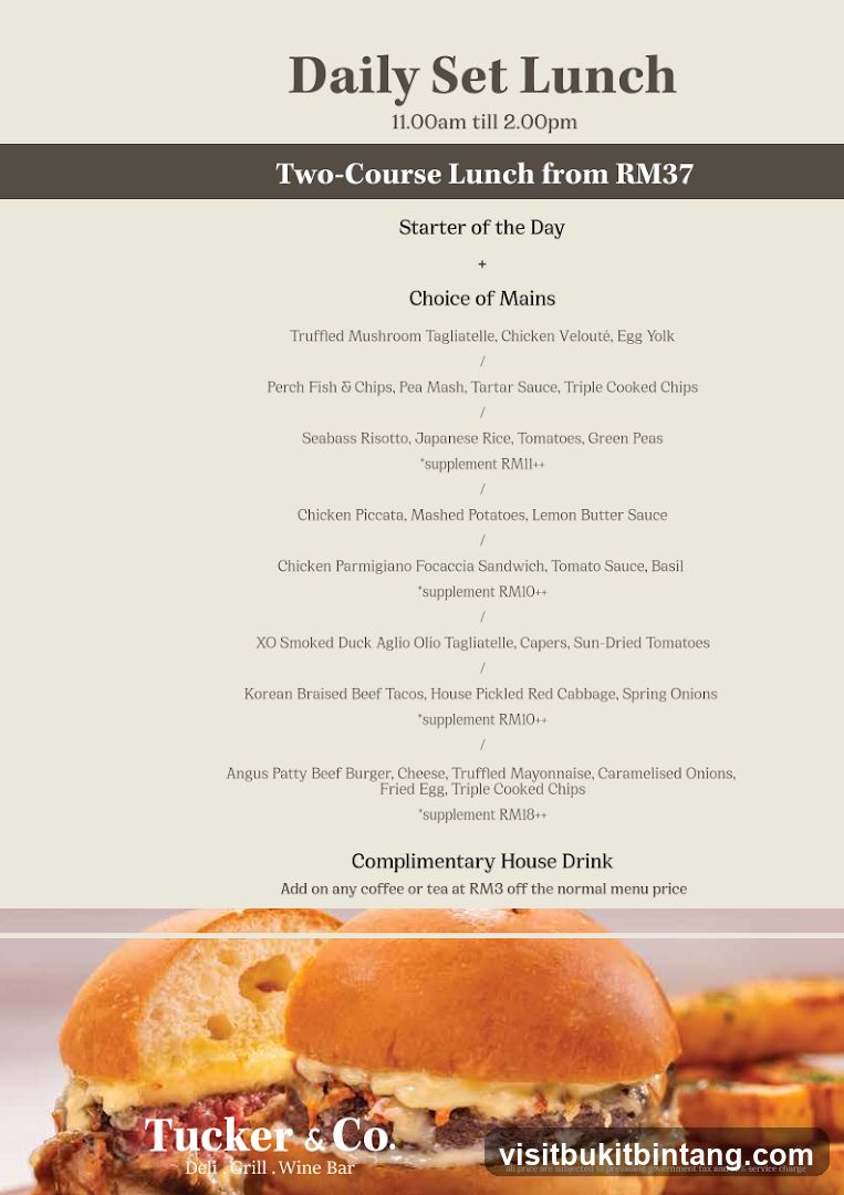 Daily Set Lunch