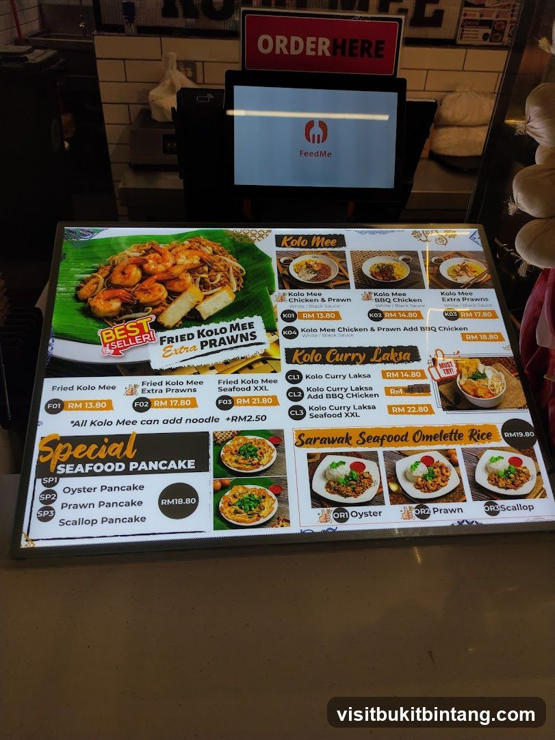 Menu Board