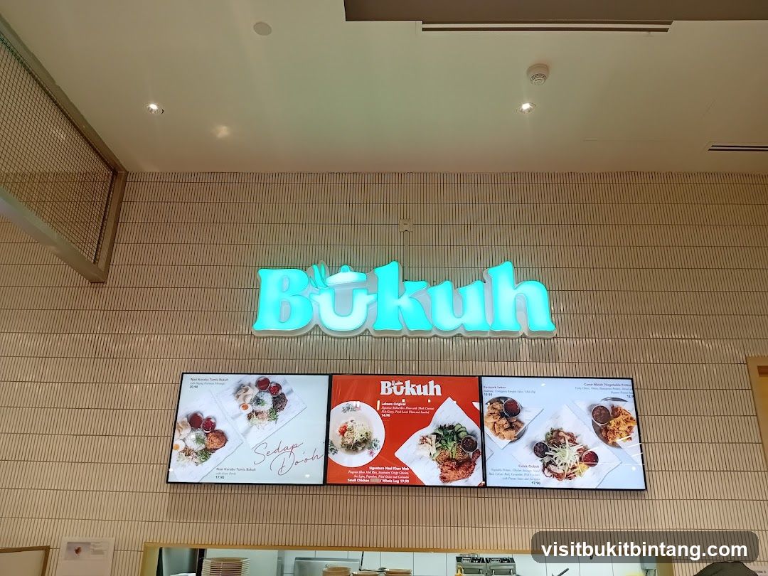Bokuh Menu Display