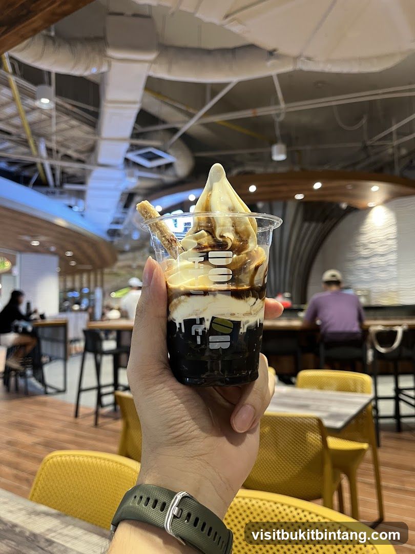 Dessert with Boba and Drizzle