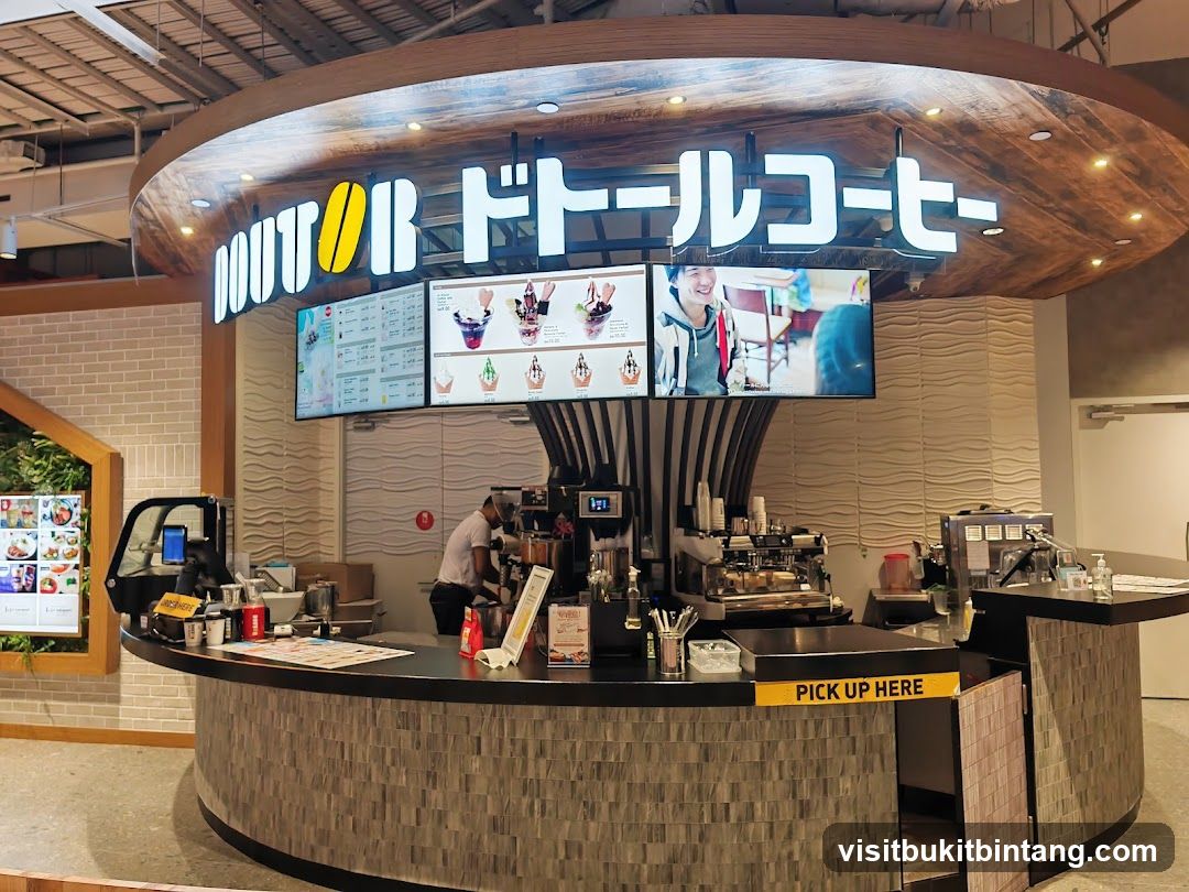 Doutor Coffee Counter