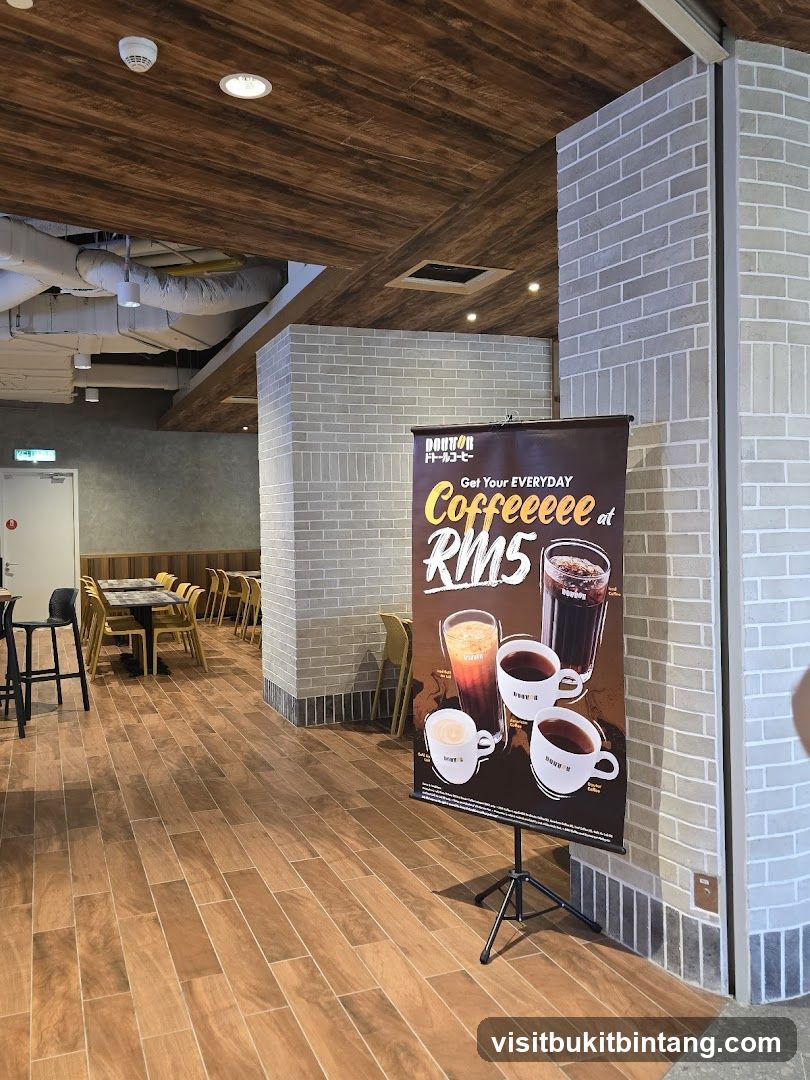 Doutor Coffee Promotion Banner