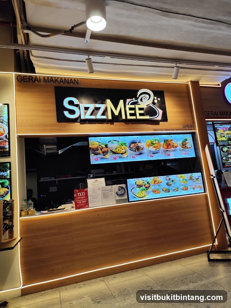 Sizz Mee @ Lalaport BBCC KL