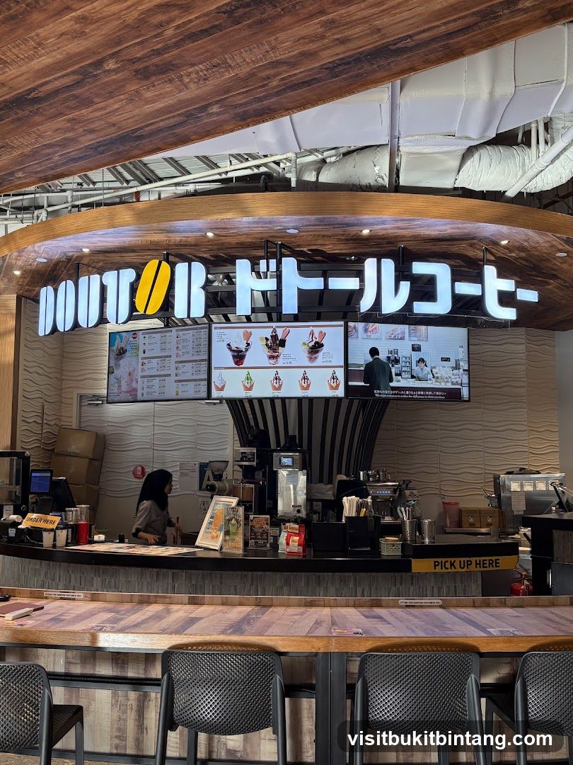 Doutor Coffee Shop Counter