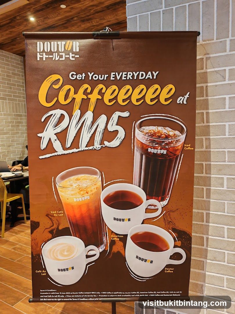 Doutor Coffee Promotion