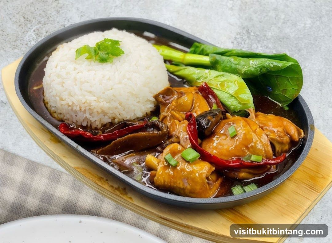 Sizzling Chicken with Rice