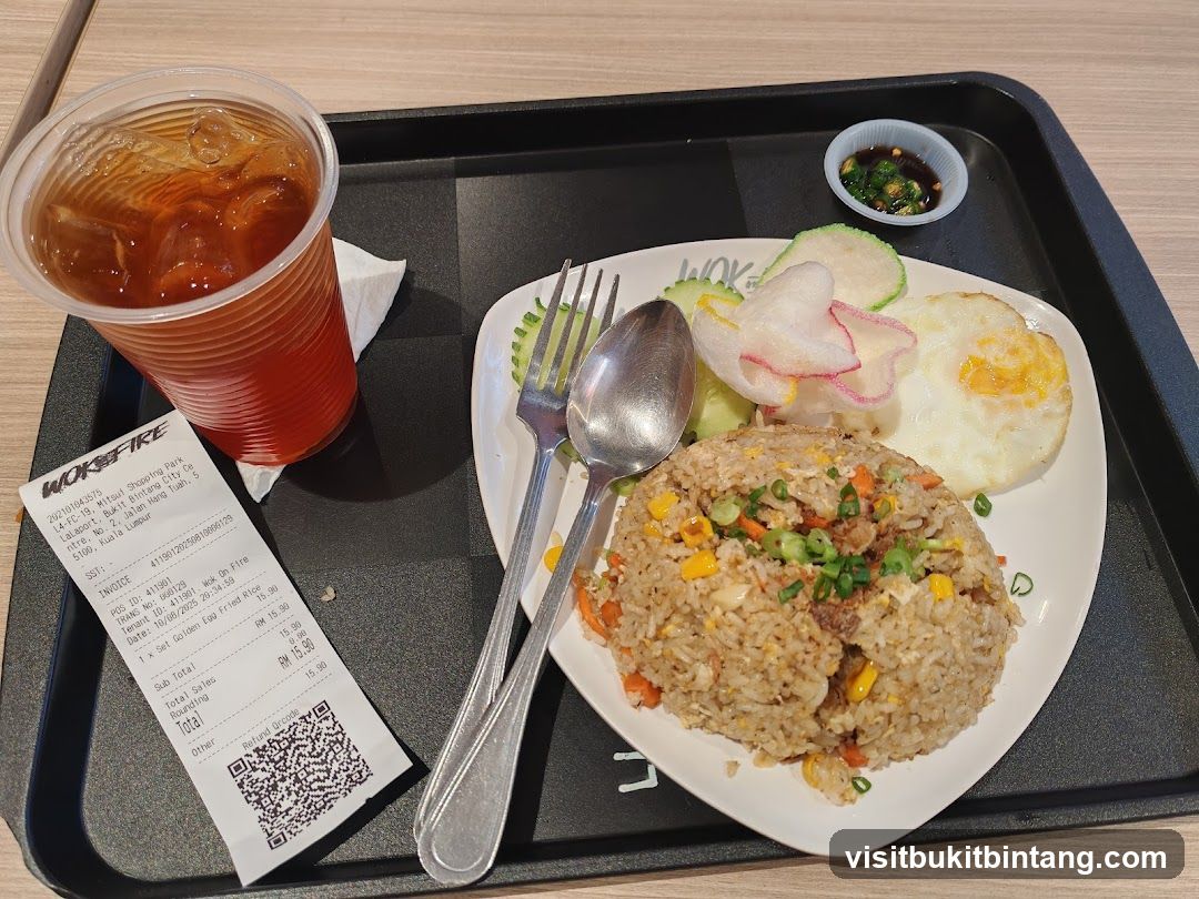 Set Golden Egg Fried Rice