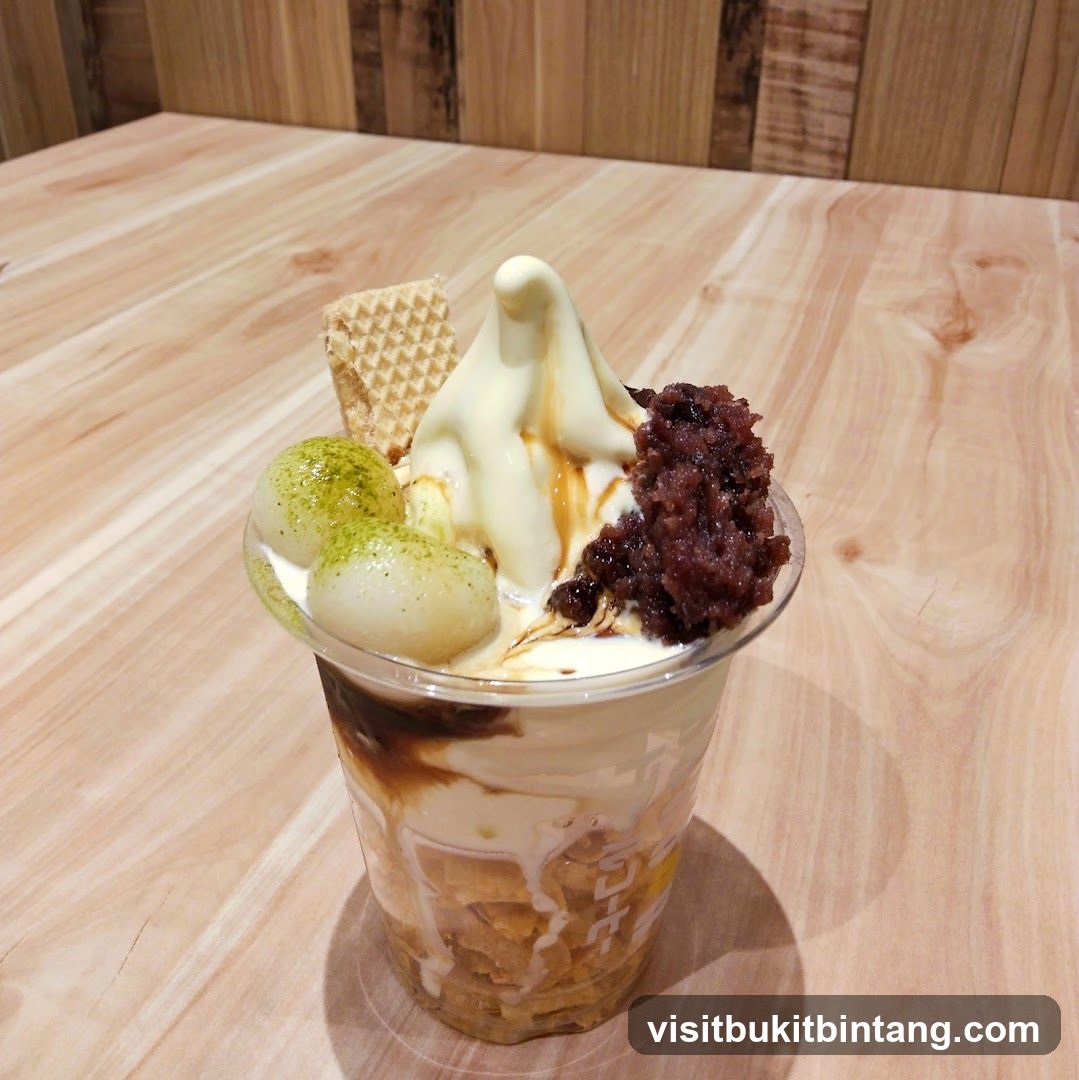Soft Serve Ice Cream Parfait