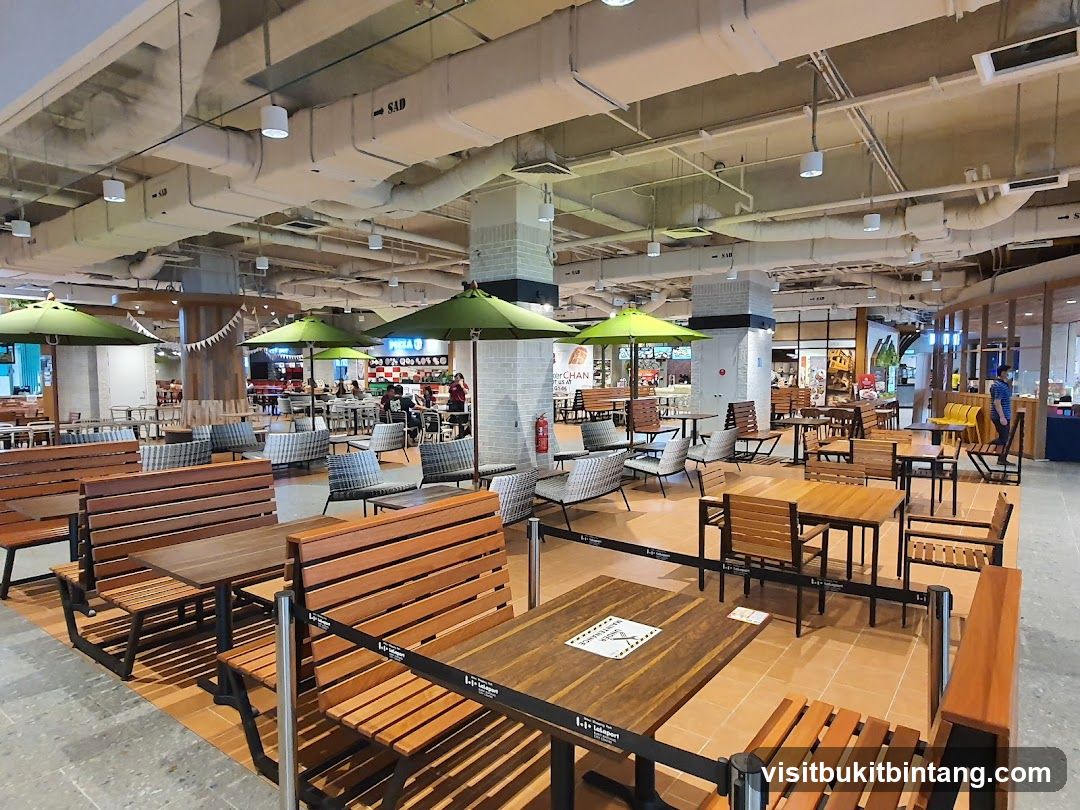 Food Court Seating Area
