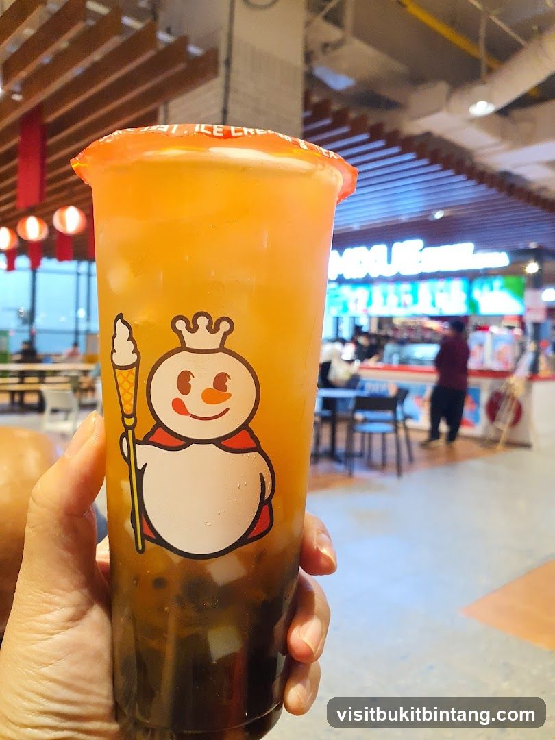Drink with Snowman Logo