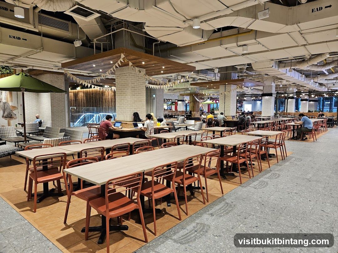 Food Court Seating Area