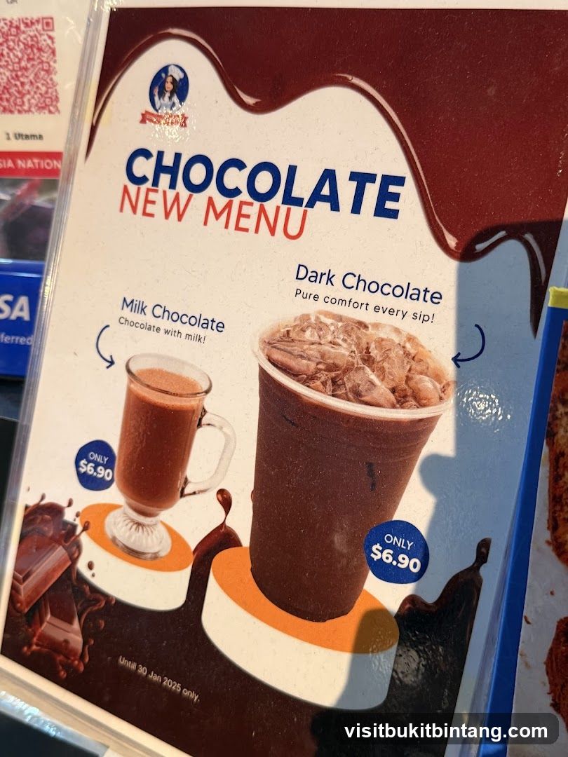 Chocolate New Menu