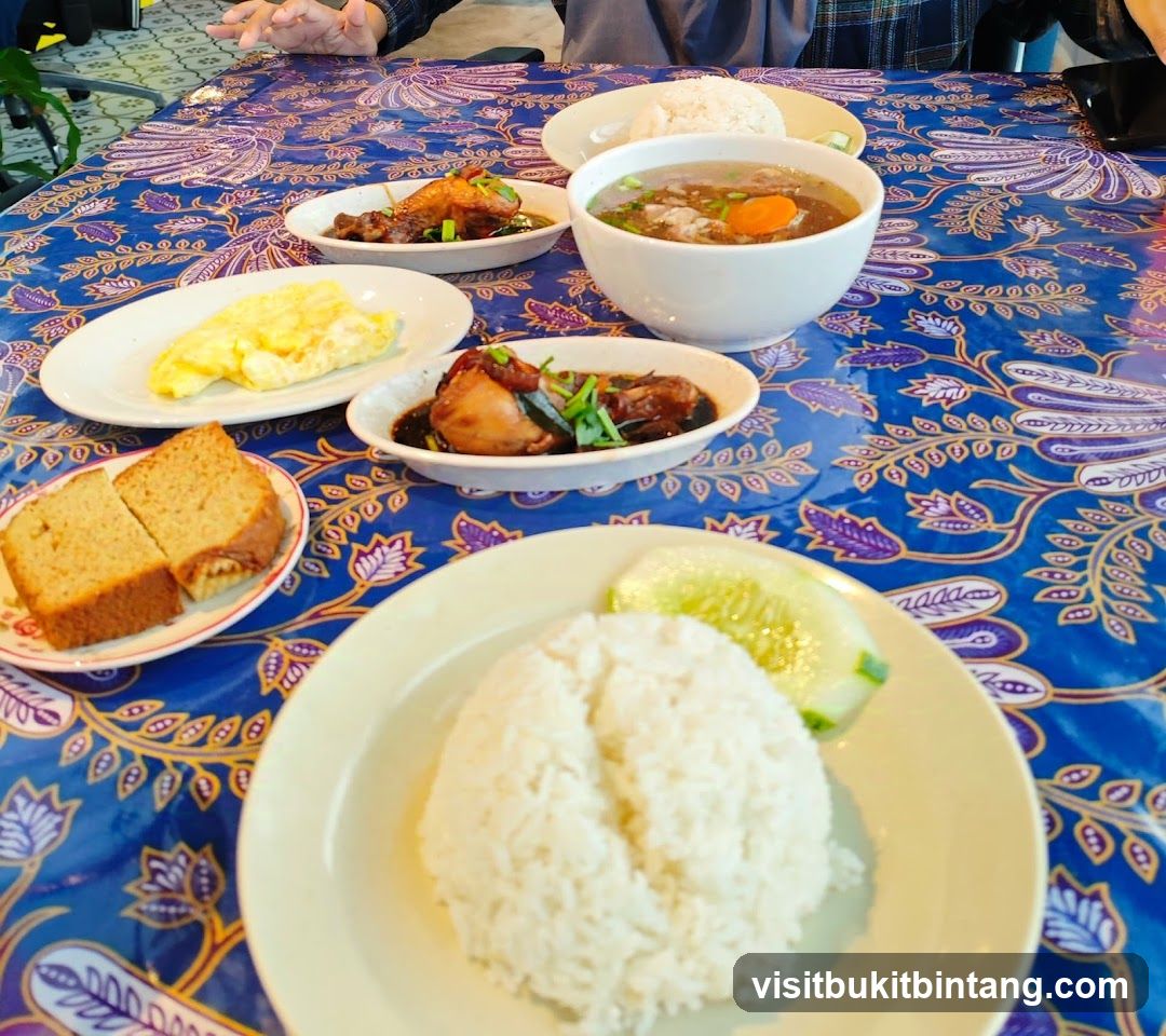Table with food