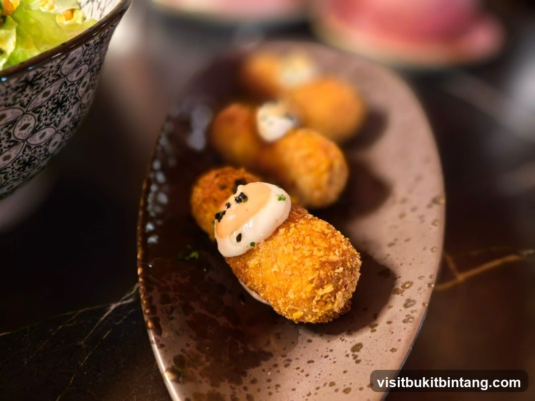 Croquettes with Sauce