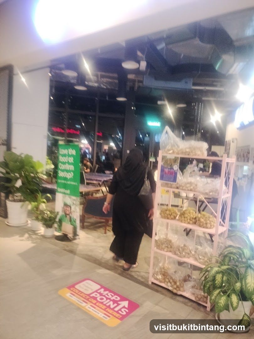 Snack Display and Store Entrance