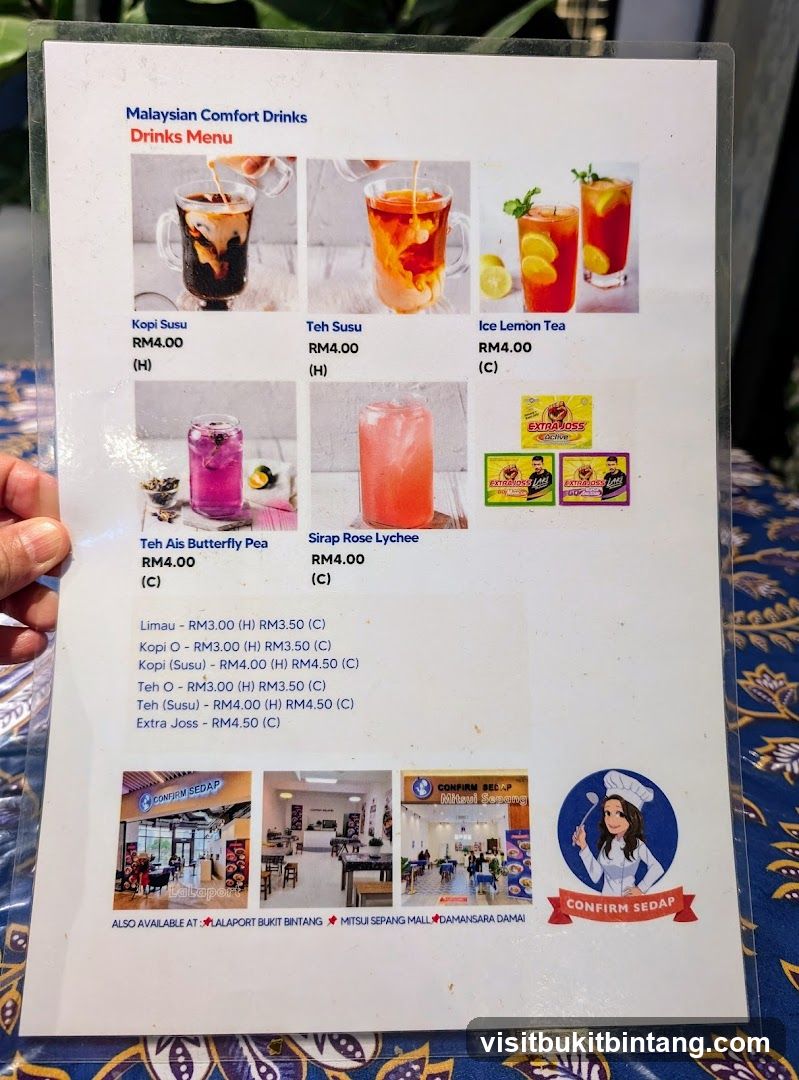 Malaysian Comfort Drinks
