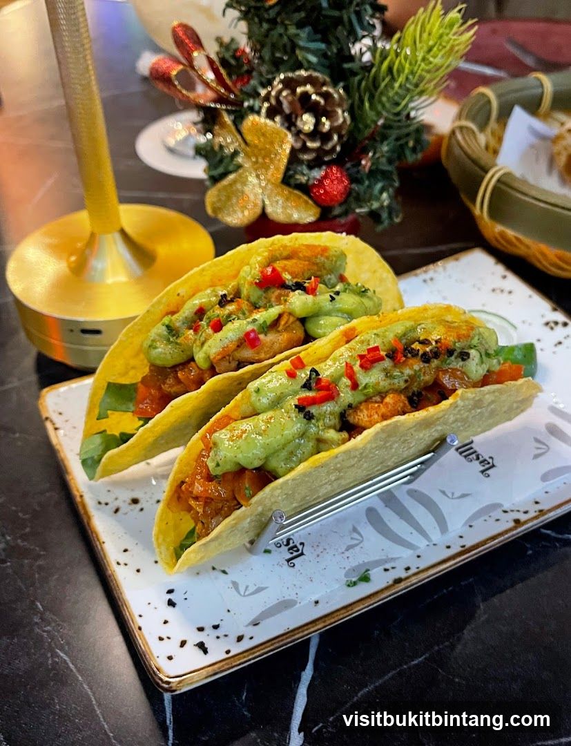 Tacos with Avocado Crema