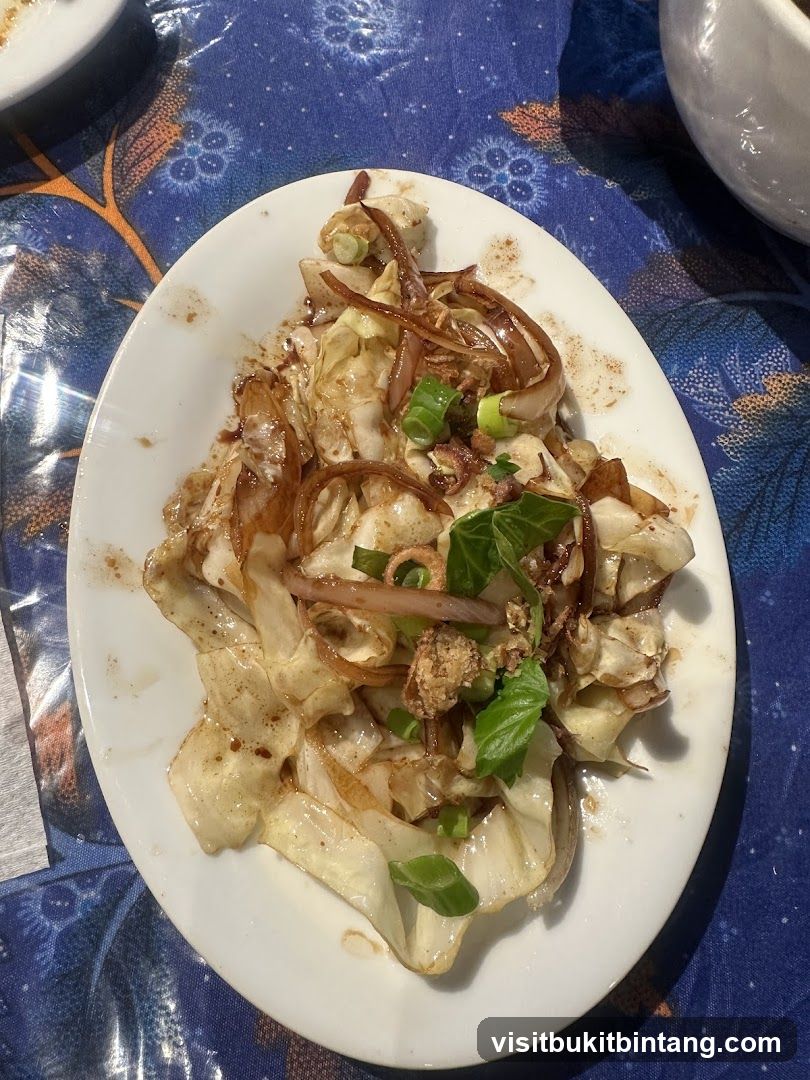 Stir-fried Cabbage Dish