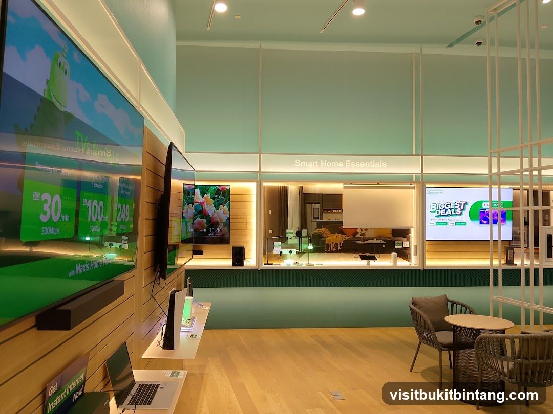 Electronics Store Interior