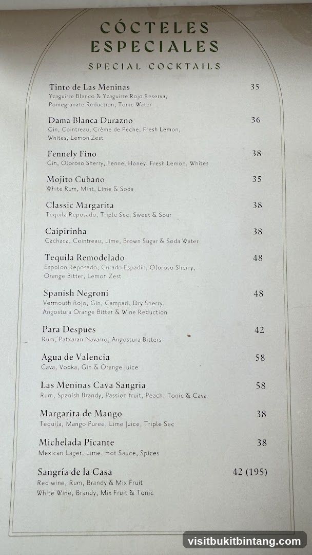 SPECIAL COCKTAILS