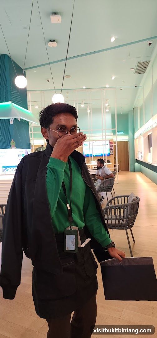 Man in a store