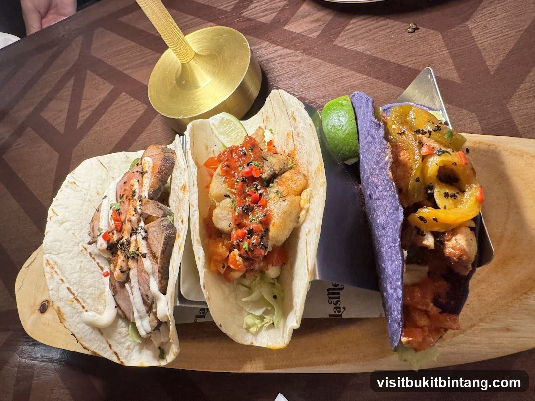 Three Tacos