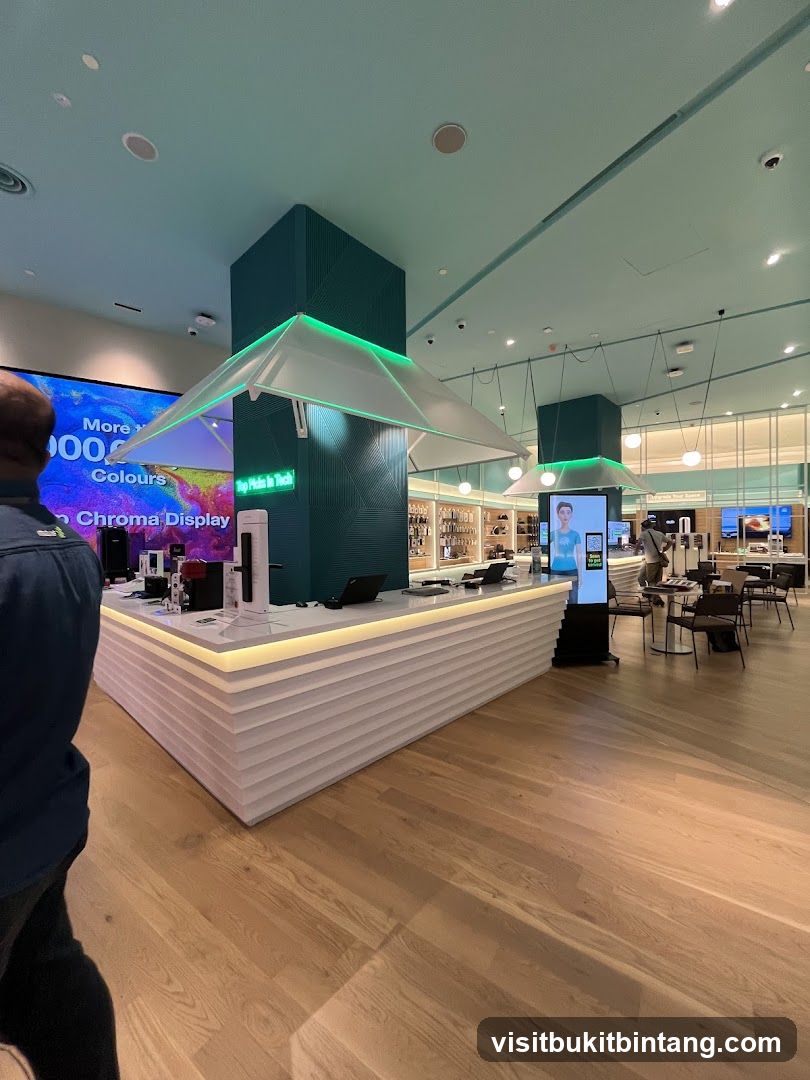 Modern Tech Store Interior