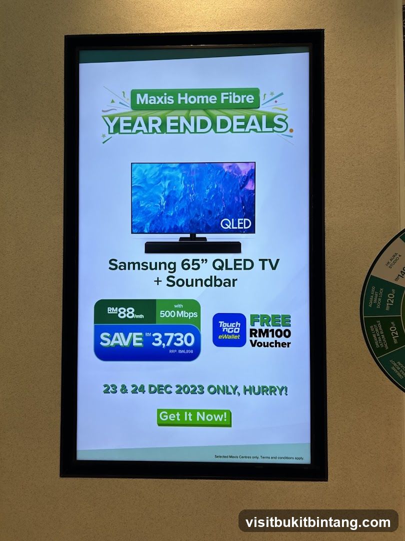 Maxis Home Fibre Year End Deals