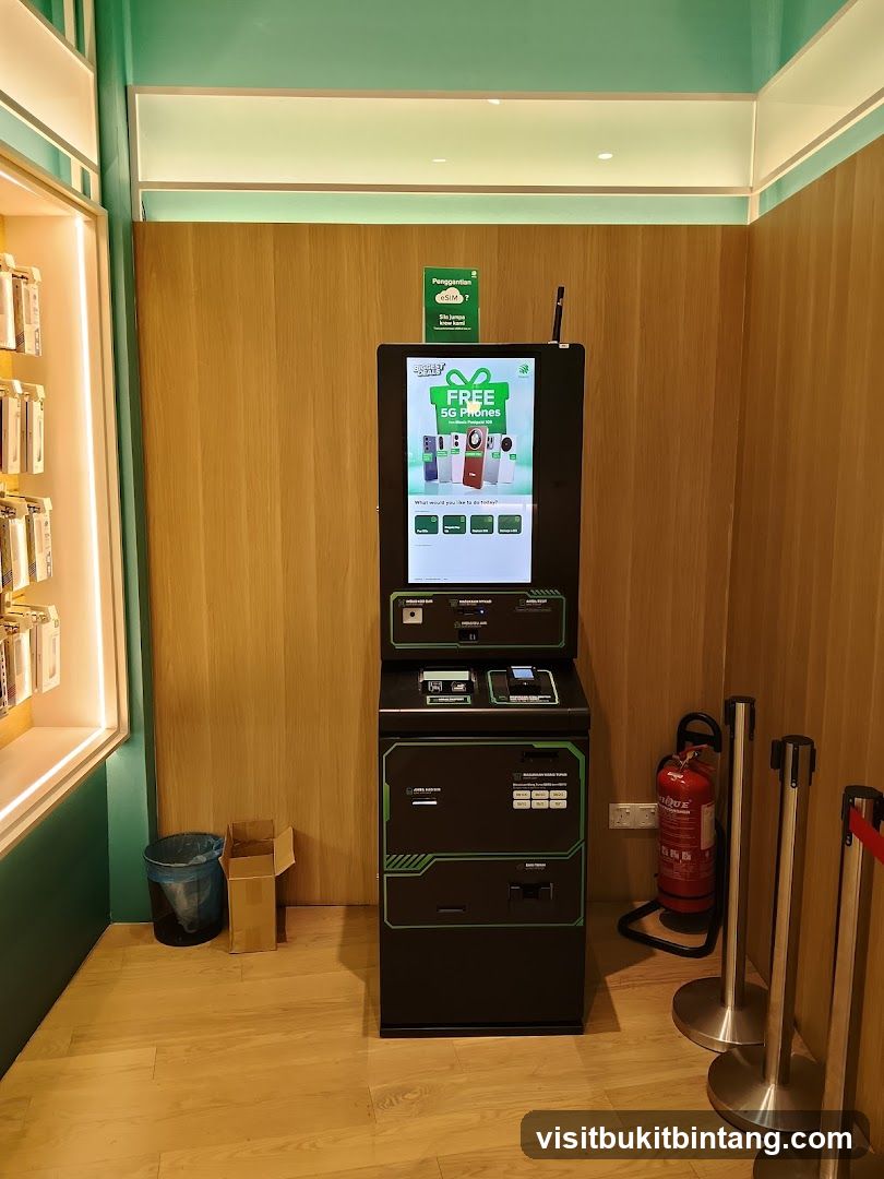 Self-service kiosk