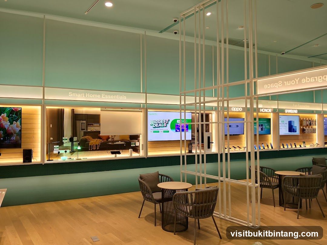 Electronics Store Interior