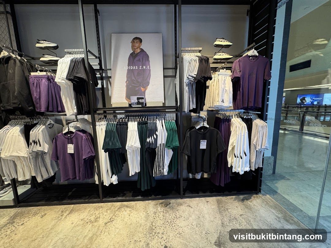 Adidas Apparel Display