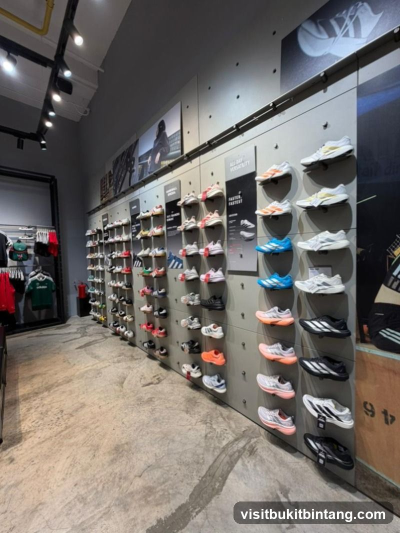Adidas Shoe Store Interior