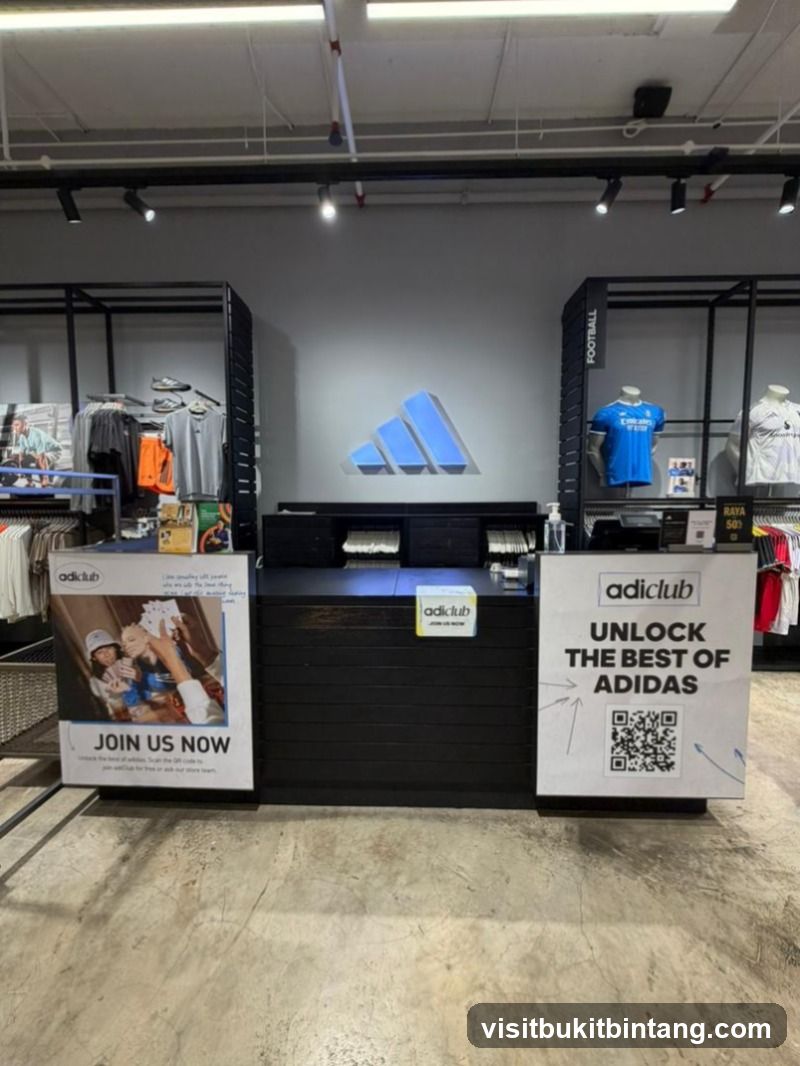 Adidas Store Interior