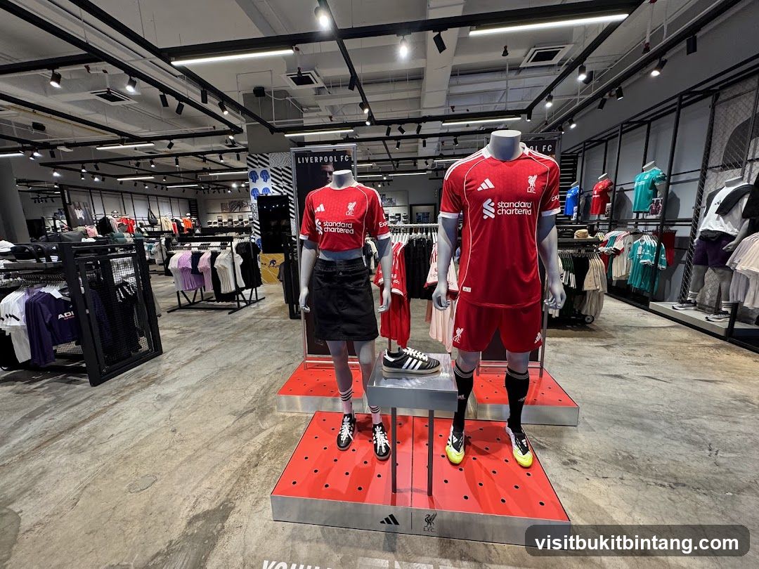 Sports Apparel Store Interior