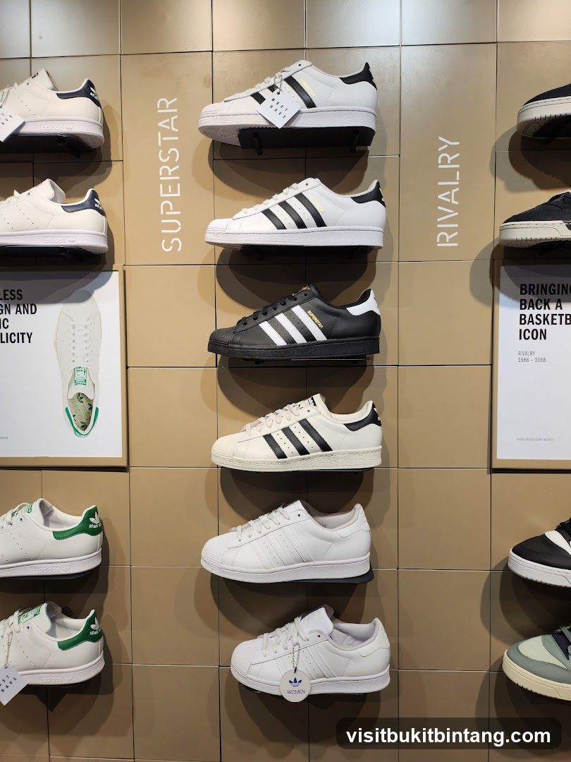 Adidas Sneakers Display
